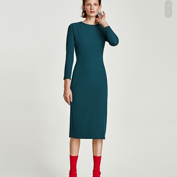 Zara Dresses & Skirts - 💥3X HOST PICK💥 Zara midi shift dress